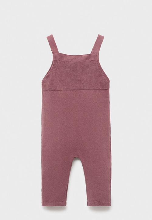 MANGO - Overall aguada - dark red
