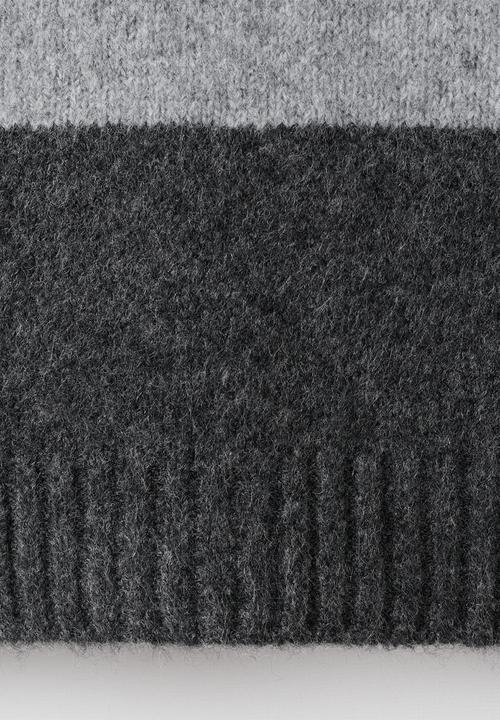 MANGO - Sweater JAI - Medium Gray