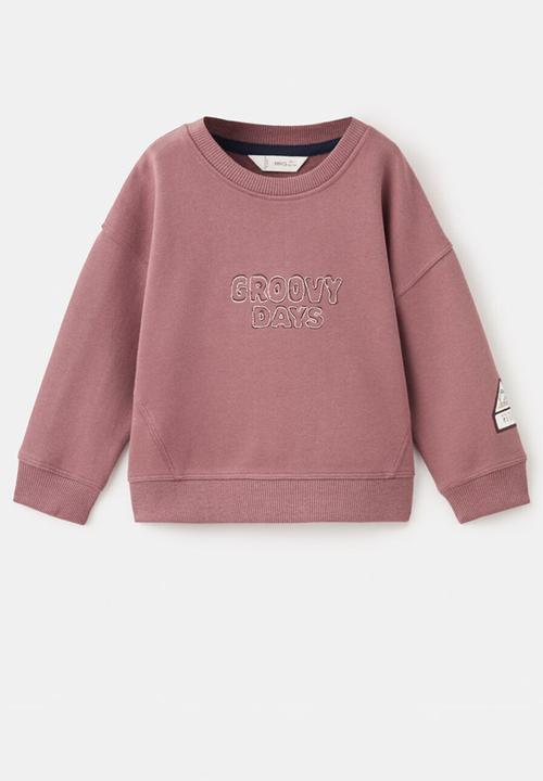 MANGO - Sweatshirt GROOVY - Cherry