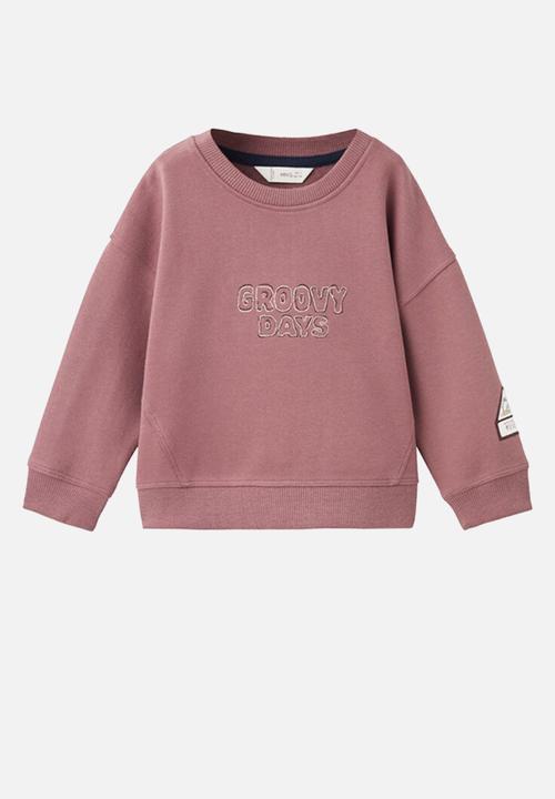 MANGO - Sweatshirt GROOVY - Cherry