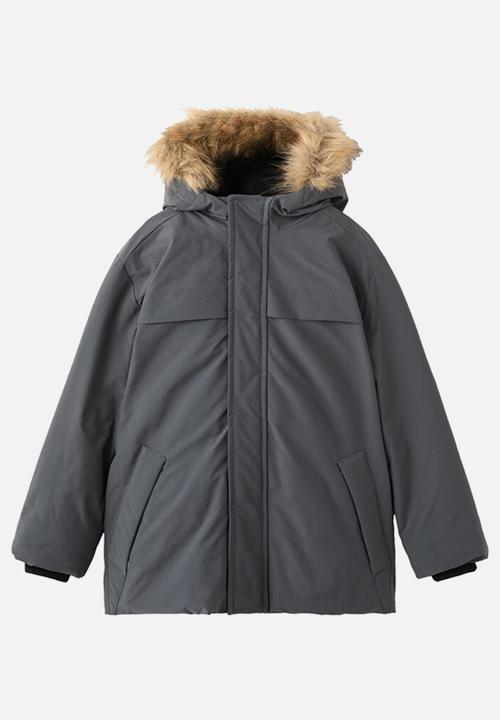 MANGO - Puffer coat MARCOS - Gray