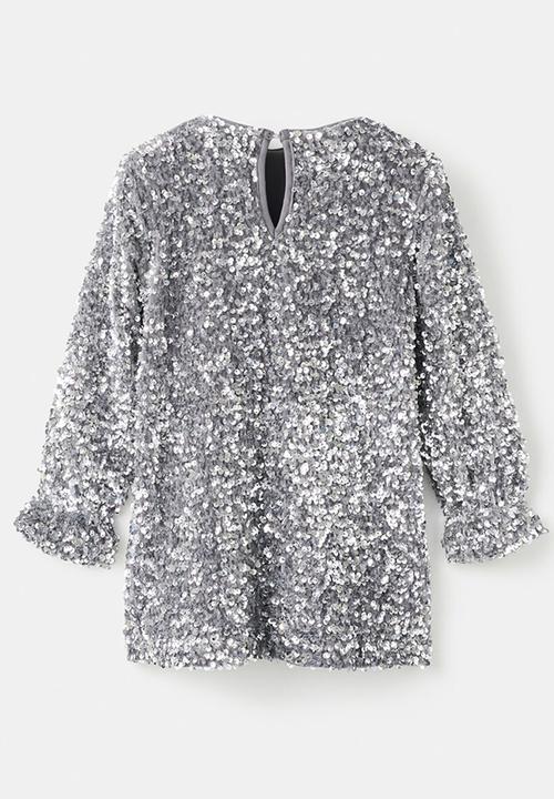 MANGO - Dress SILVERB - Silver