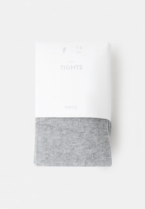 MANGO - Tights leoliso - medium grey