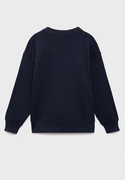 MANGO - Sweatshirt society - navy