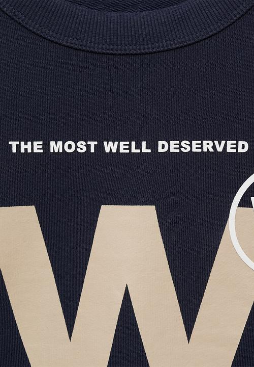 MANGO - Sweatshirt society - navy