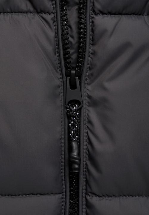 MANGO - Puffer coat amerlong - charcoal
