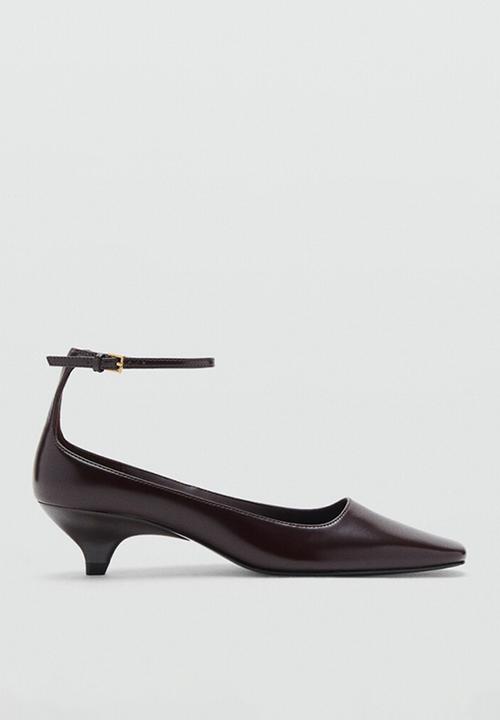 MANGO - Pulse heel - dark brown