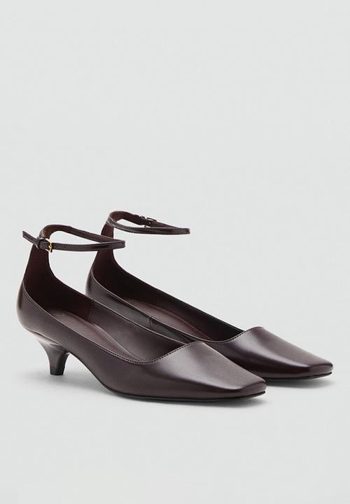 MANGO - Pulse heel - dark brown