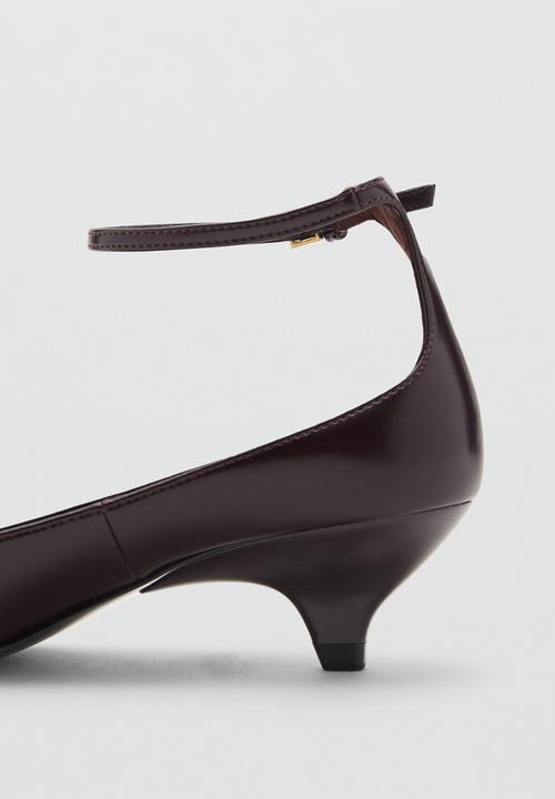 MANGO - Pulse heel - dark brown