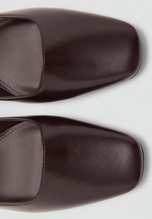 MANGO - Pulse heel - dark brown