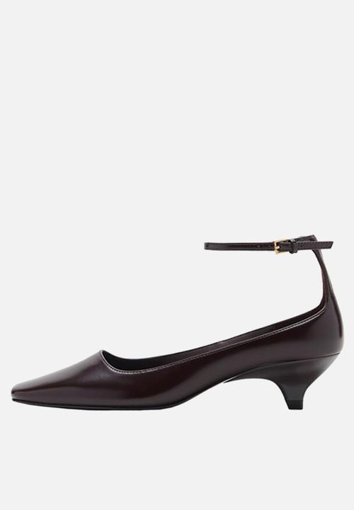 MANGO - Pulse heel - dark brown