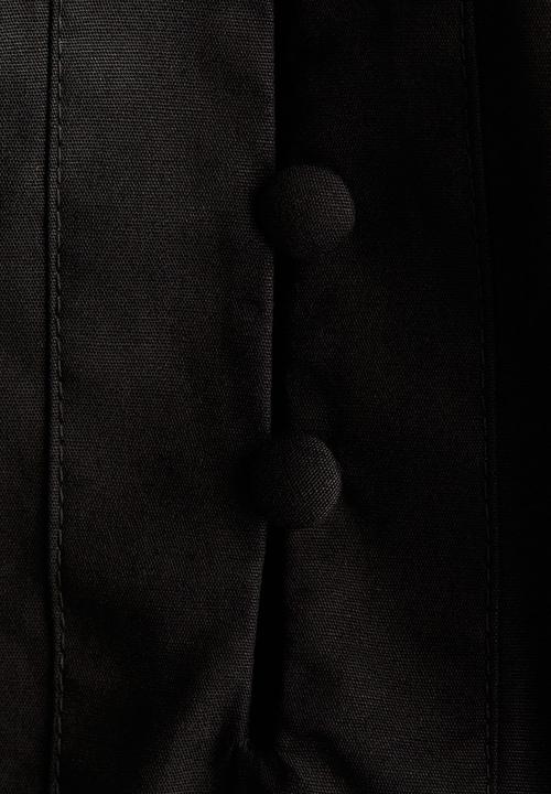 H&M - A-line cotton dress - black