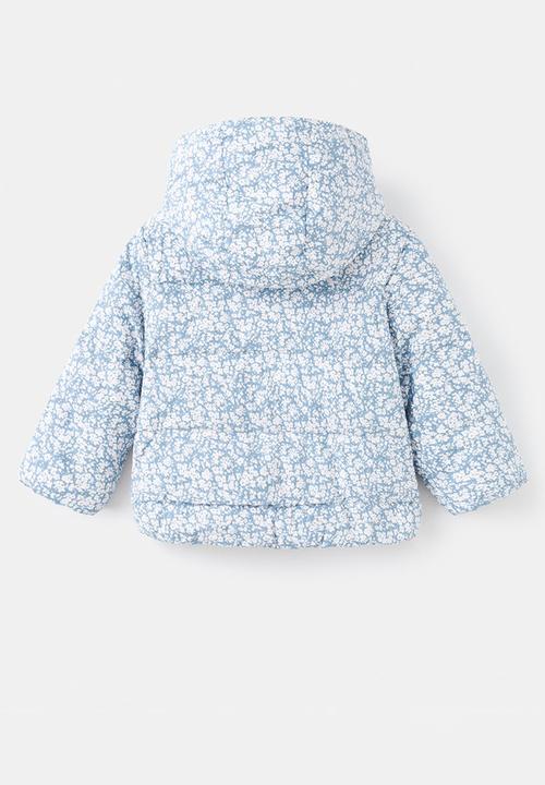 MANGO - Puffer coat lirio - light pastel blue