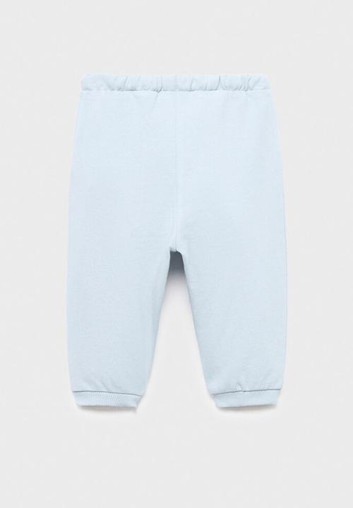 MANGO - Joggers raimsp - light pastel blue