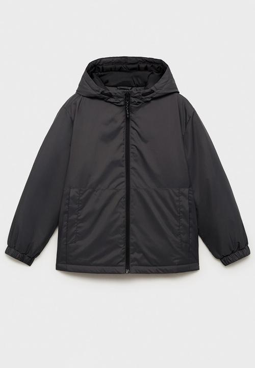 MANGO - Puffer coat pepe - charcoal