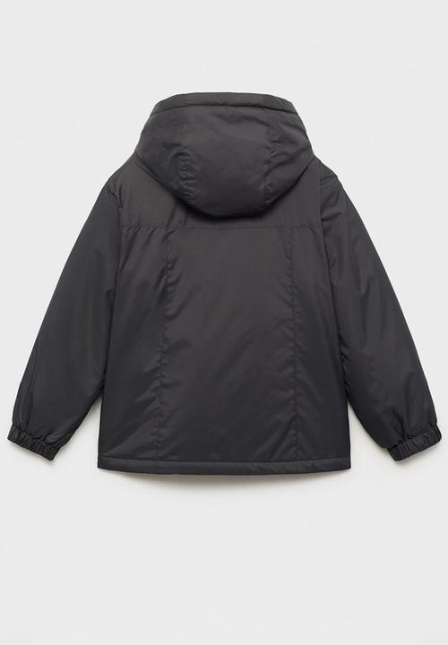 MANGO - Puffer coat pepe - charcoal
