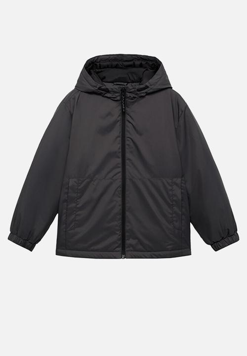 MANGO - Puffer coat pepe - charcoal