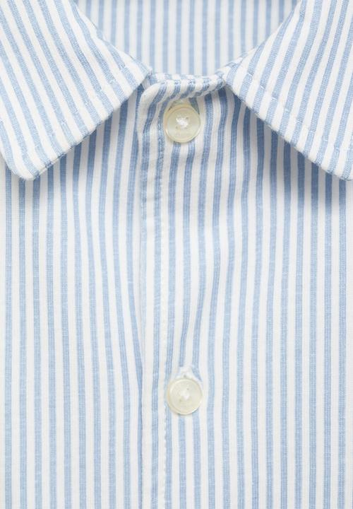 MANGO - Pyjama soft - light pastel blue
