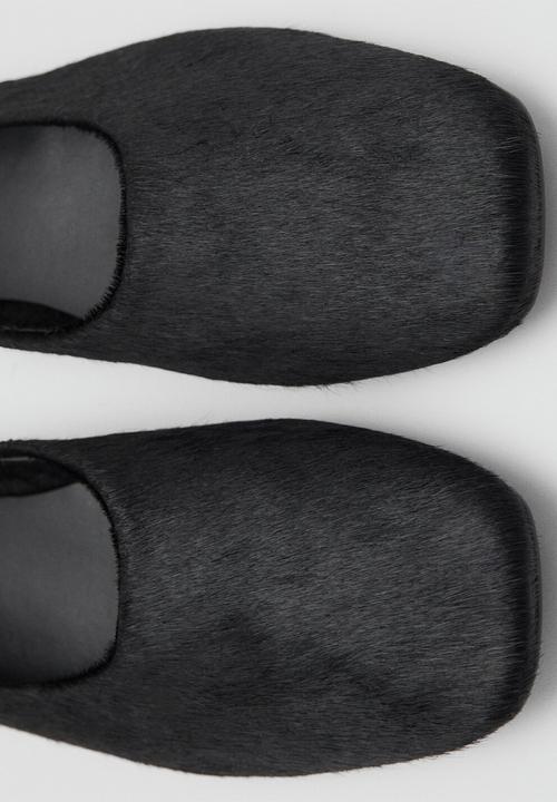 MANGO - Peli suede pump - black