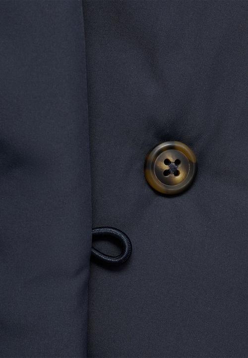 MANGO - Puffer coat vichy1 - navy
