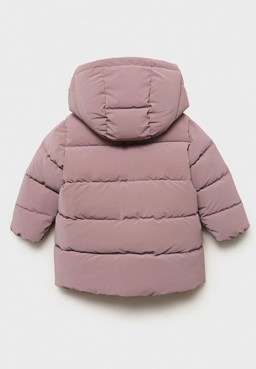 MANGO - Puffer coat julie - medium purple