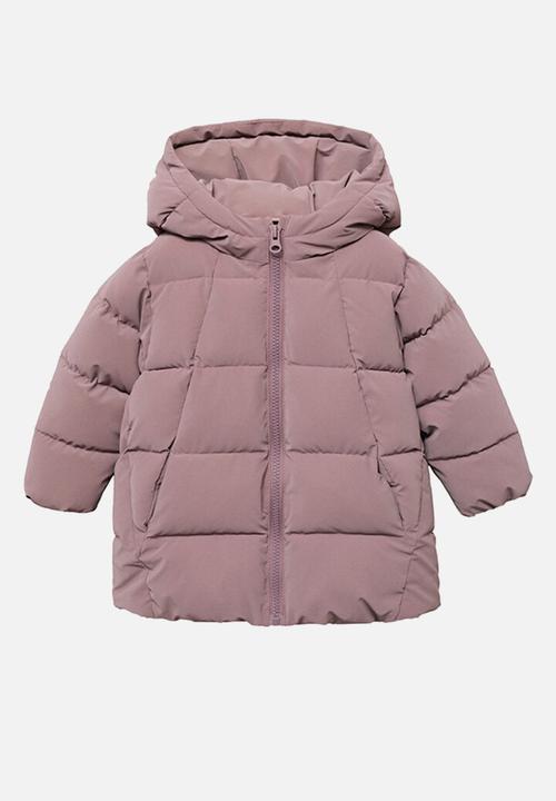 MANGO - Puffer coat julie - medium purple