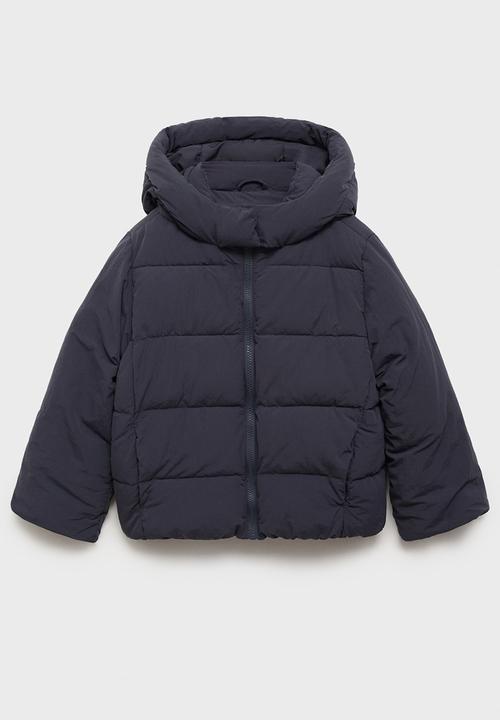 MANGO - Puffer coat valeria - navy