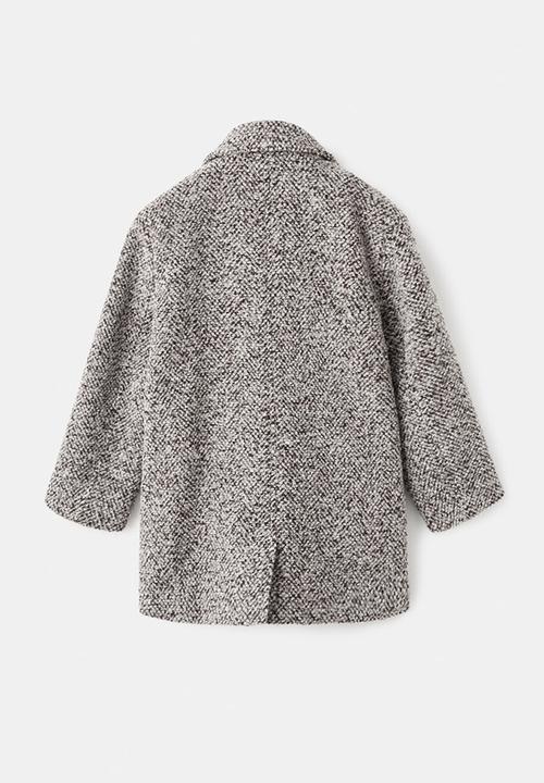MANGO - Coat mocca - Brown
