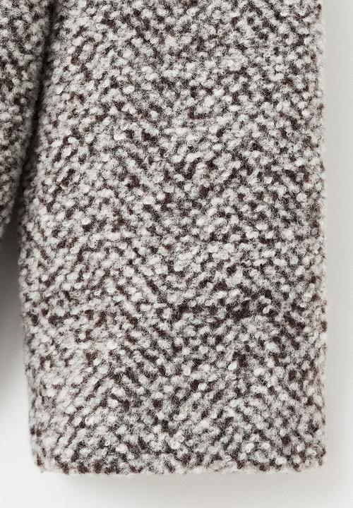 MANGO - Coat mocca - Brown