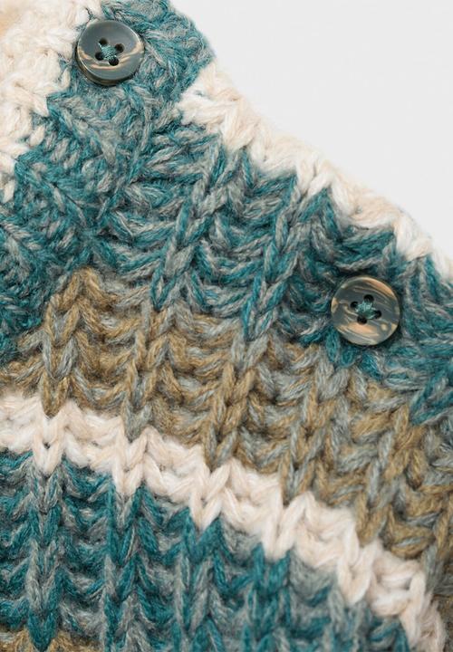 MANGO - Sweater HENRYB - Medium Green
