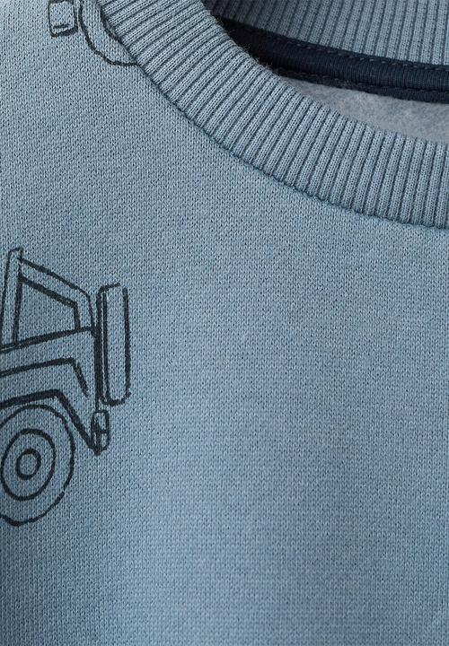 MANGO - Sweatshirt CARSAOP - Medium Blue