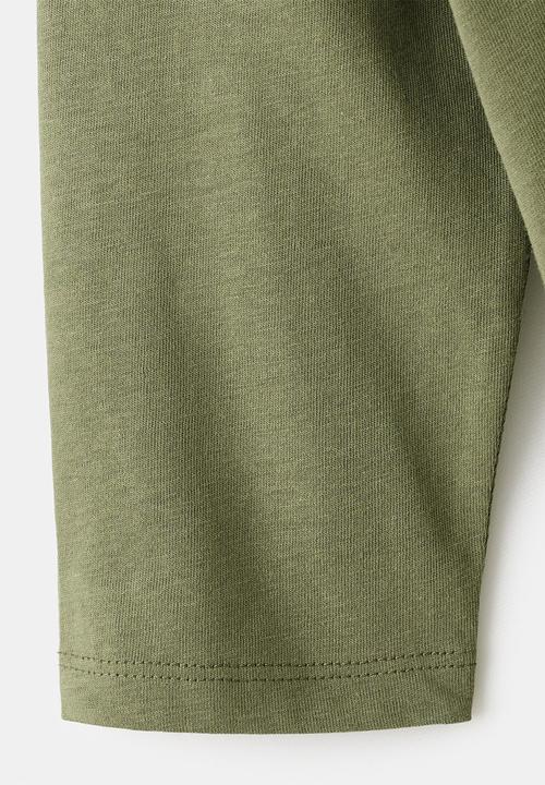 MANGO - T-Shirt racoon - Beige/Khaki