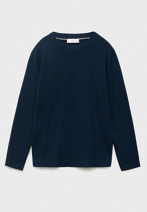 MANGO - Sweater hugo - navy