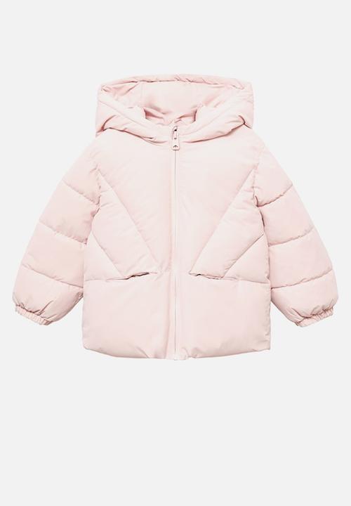 MANGO - Puffer coat noni - pink