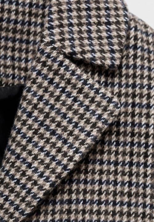 MANGO - Coat lala - brown