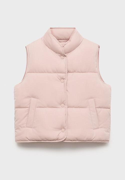 MANGO - Outer vest irina - pink
