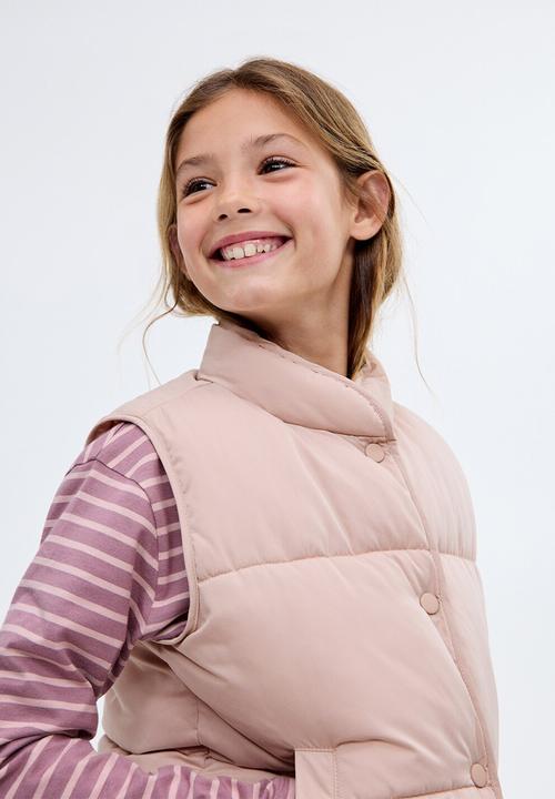 MANGO - Outer vest irina - pink