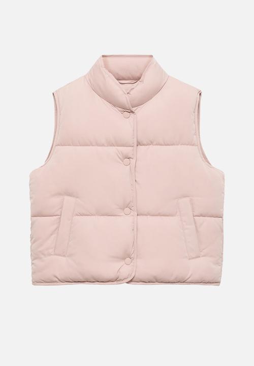MANGO - Outer vest irina - pink