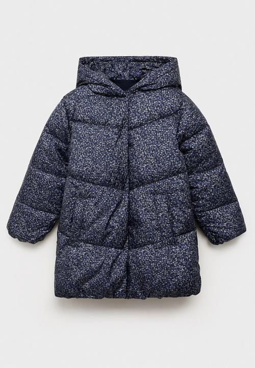 MANGO - Puffer coat anna - dark blue