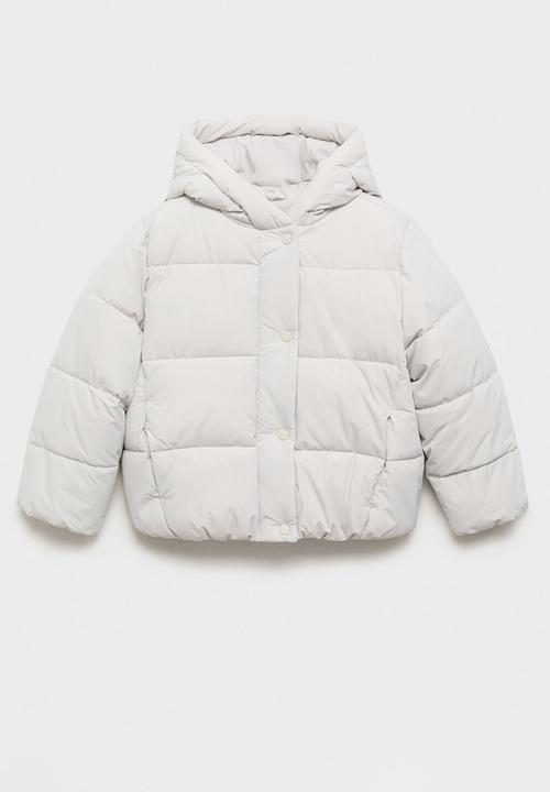 MANGO - Puffer coat tina - grey