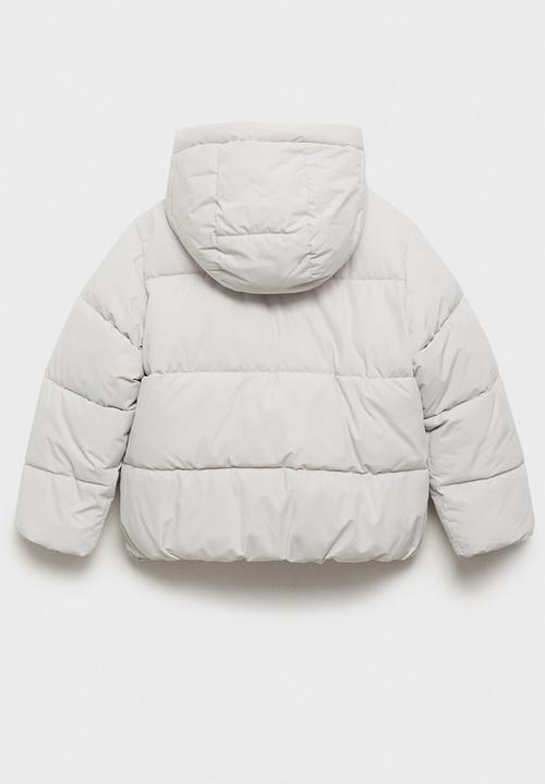 MANGO - Puffer coat tina - grey