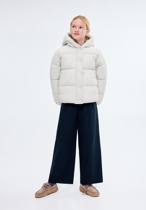 MANGO - Puffer coat tina - grey