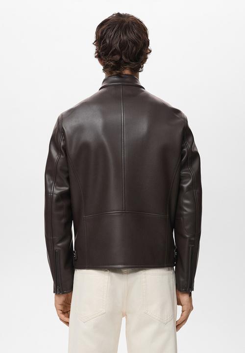 MANGO - Chaqueta Joseno - Dark Brown