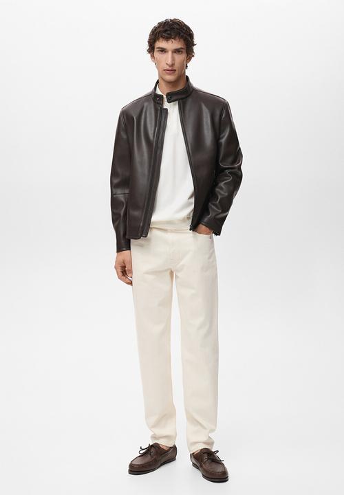 MANGO - Chaqueta Joseno - Dark Brown