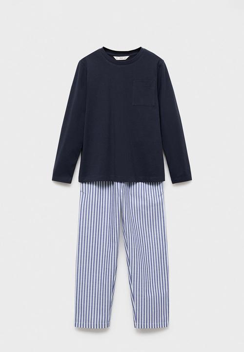 MANGO - Pyjama comfy - navy