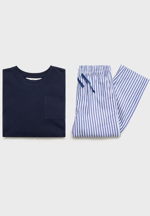 MANGO - Pyjama comfy - navy