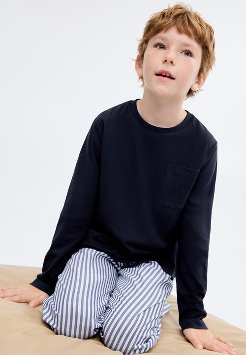 MANGO - Pyjama comfy - navy