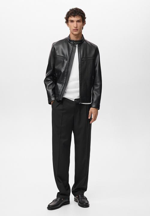 MANGO - Chaqueta Brake - Black