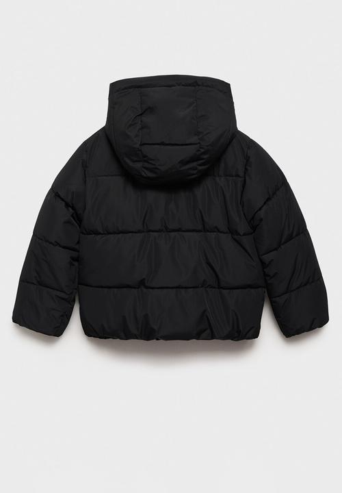 MANGO - Puffer coat tina - black