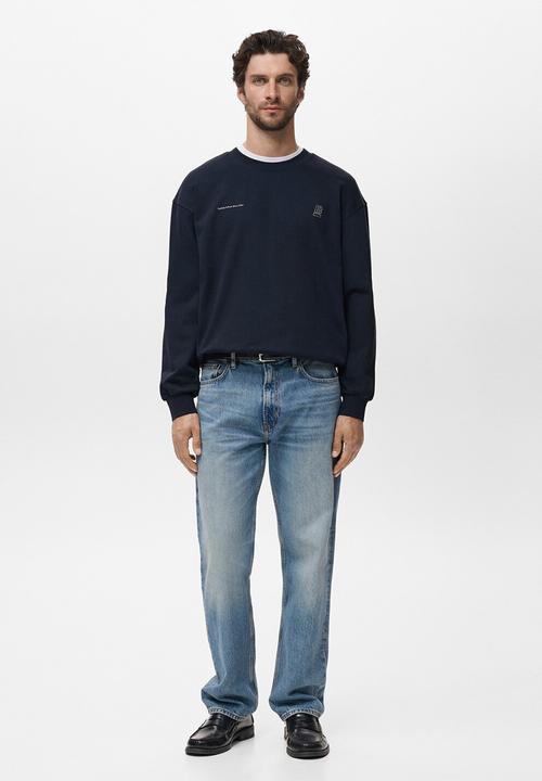 MANGO - Sudadera Brooklyn - Navy